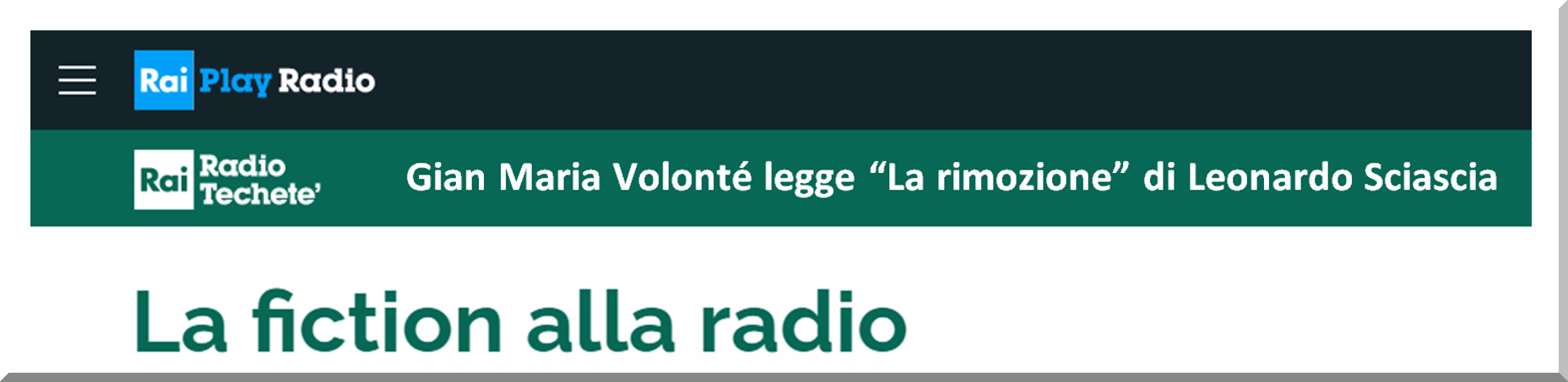 Volonté legge Sciascia